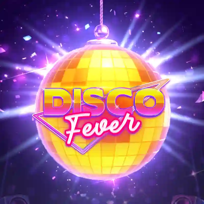 Logo del juego Disco Fever en Hotwinslot